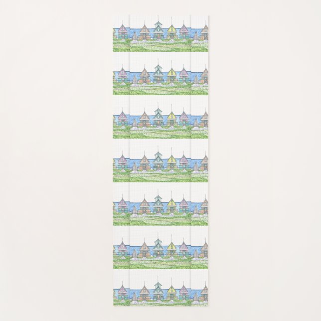 Beach Shack Yoga Mat (Anverso)