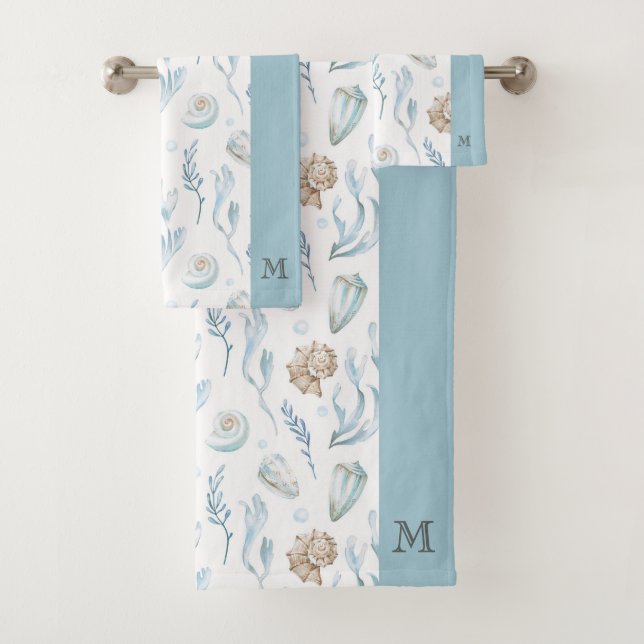 Beach Style Maritime Coastal Monogram (In situ)