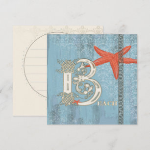 BEACH - Tarjeta de invitación