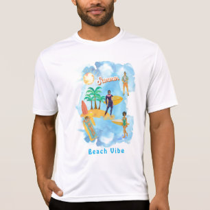 BEACH VIBE Sport-Tek Competidor Camiseta