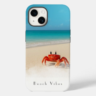 Beach Vibes - iPhone 14 Funda 1 cangrejo
