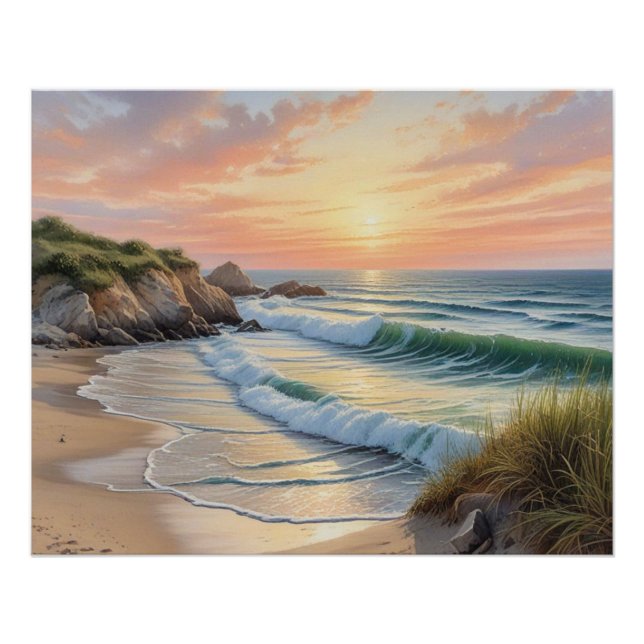 beach wall art poster (Anverso)