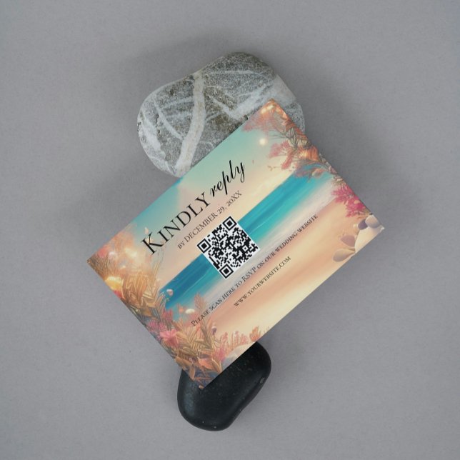 Beach Wedding rsvp (Subido por el creador)