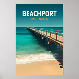 Beachport Australia Viajes Arte Vintage