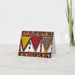 Beadwork tribal masái