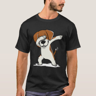Beagle Cute Dabbing Camiseta Funny Dab Dance Gift
