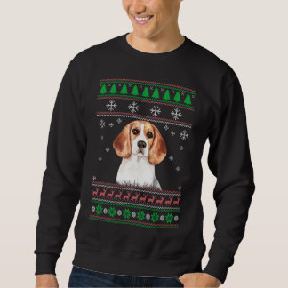 Beagle Dog Lover Navidades feos Sweater Xmas Regal