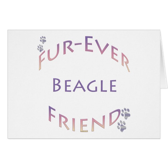 Beagle Furever (Anverso (Horizontal))