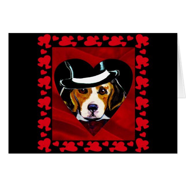 Beagle Hearts (Anverso (Horizontal))