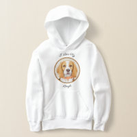 Beagle Hound Dog Pintura original de animales
