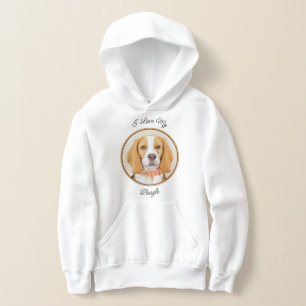 Beagle Hound Dog Pintura original de animales