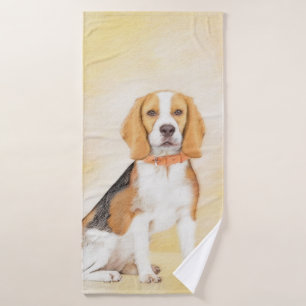 Beagle Hound Dog Pintura original de animales
