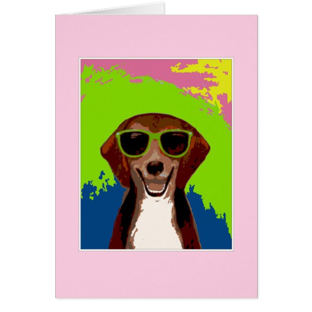 Beagle - marco rosa (Frente)