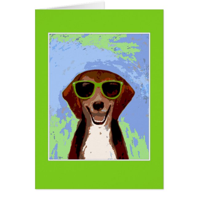 Beagle - marco verde (Frente)