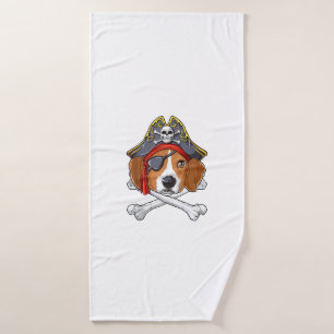 Beagle Pirate Costume Jolly Roger Bandera Cruz de