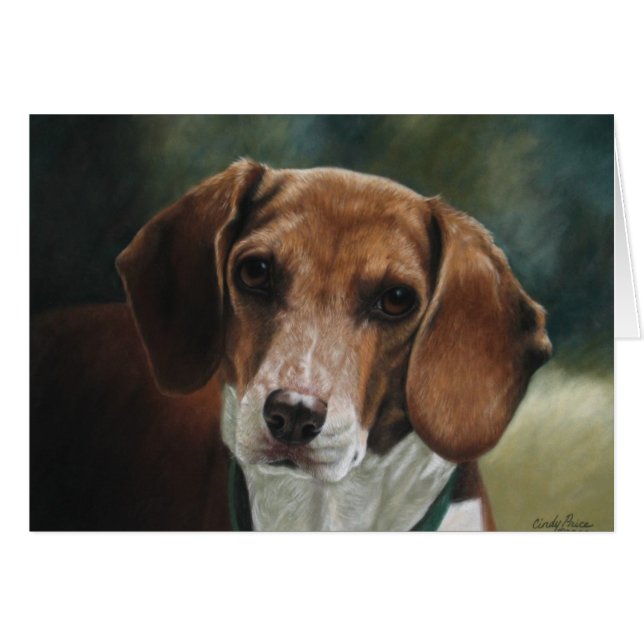 Beagle - tarjeta (Anverso (Horizontal))