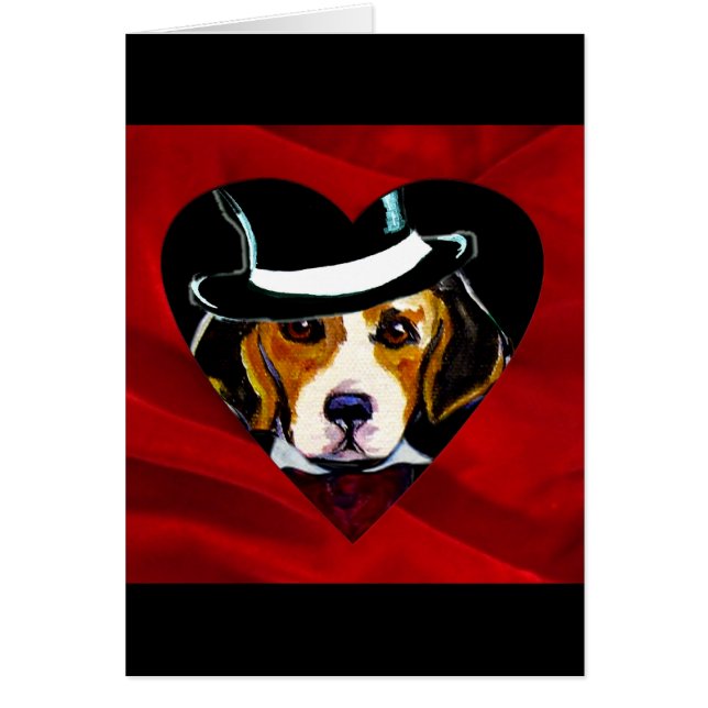 Beagle Valentine Gifts (Frente)