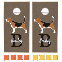 Beagles Hound Dog Beagle Monograma Apellido