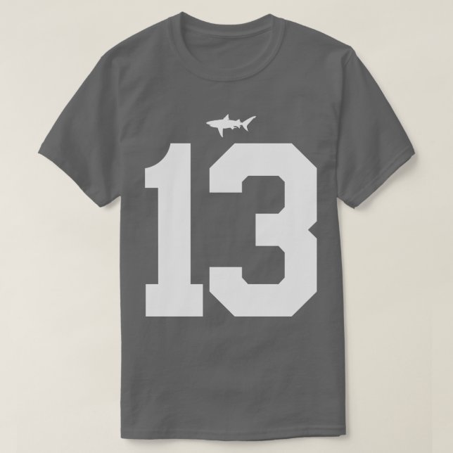 Beamen Miami Sharks Jersey FrontBack Print (Diseño del anverso)