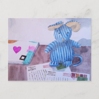 Beanie escribe sus postales