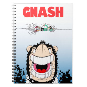 Beano Gnasher "Jaws" 📓 cuaderno paródico