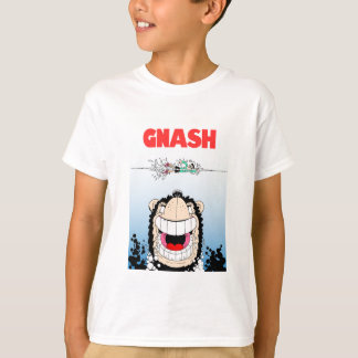 Beano Gnasher "Jaws" parodia camiseta de niños