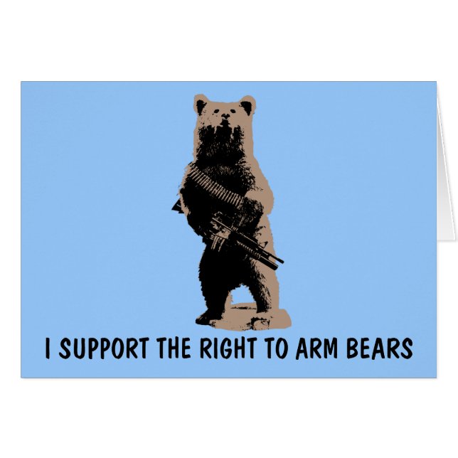 Bear arms Grizzly Bear (Anverso (Horizontal))