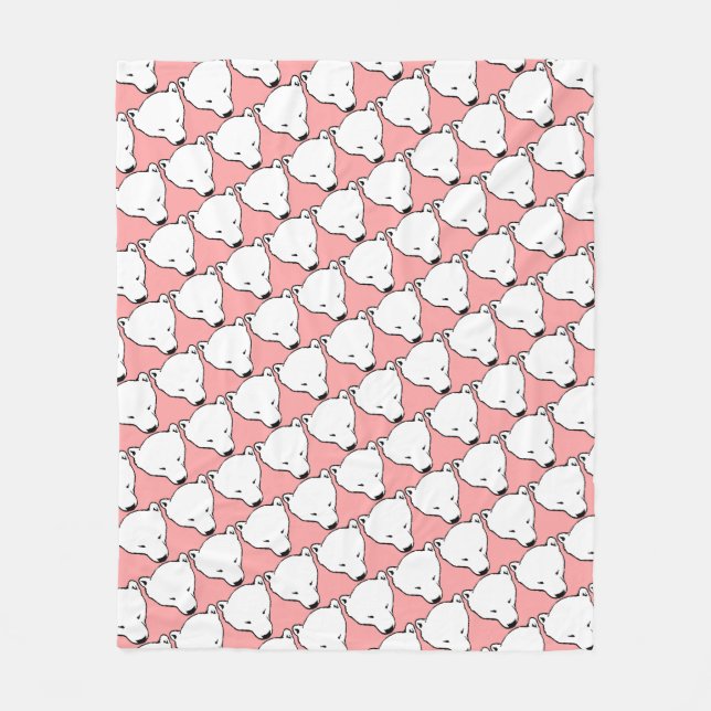 Bear Bear Blanket Polar Bear Blankets & Decoración (Anverso)