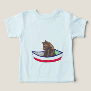 BEAR IN A BOAT