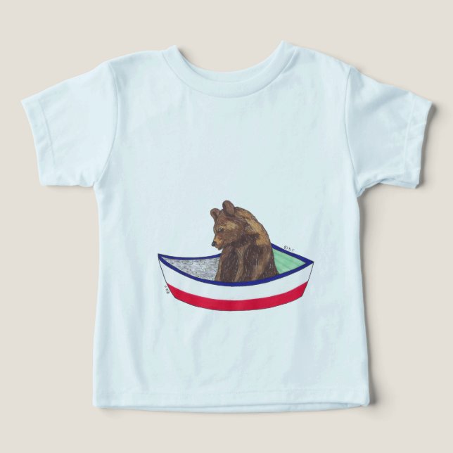 BEAR IN A BOAT (Diseño delantero )
