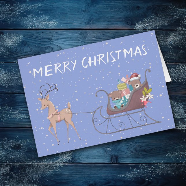 Bear Sleigh y Navidades de renos (Subido por el creador)