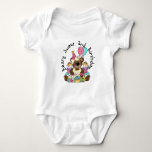 Beary Sweet 2º cumpleaños camisetas y regalos