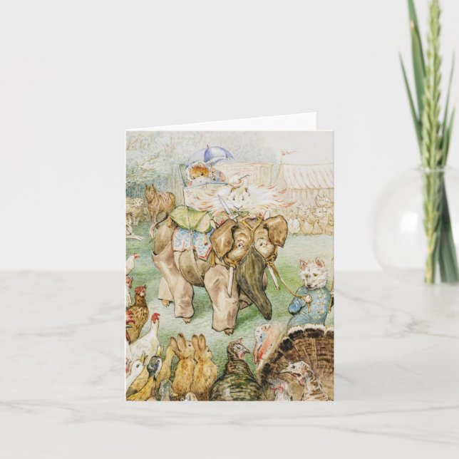Beatrix Potter El caravana de las hadas (Anverso)