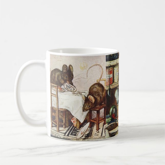 Beatrix Potter el cuento taza de dos de la mala (Izquierda)