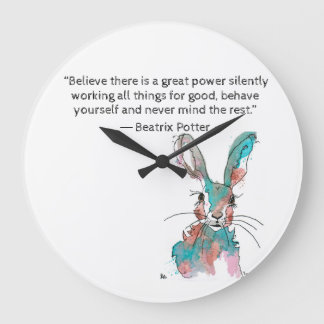 Beatrix potter impermeable reloj de conejo