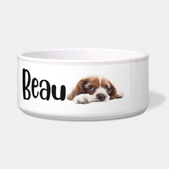 Beau - cuenco personalizado para perros y gatos (Frente)