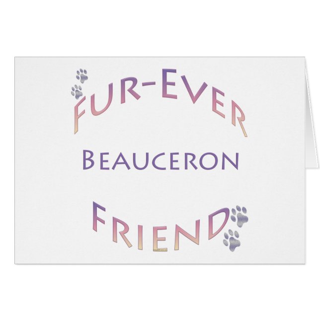 Beauceron Furever (Anverso (Horizontal))