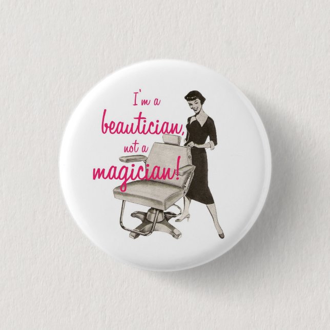 Beautician no un botón del mago (Anverso)