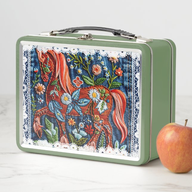 Beautiful Embroidered Horse (In situ)