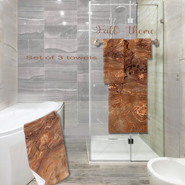Beautiful Fall (Beautiful Fall theme Bath Towel Set)