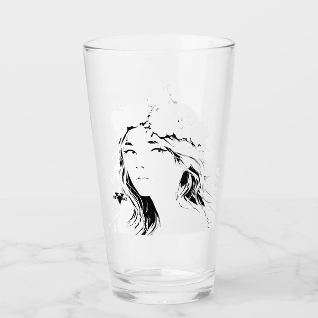 Beautiful Floral Anime Girl – Soft Pastel Aesthe (Anverso)