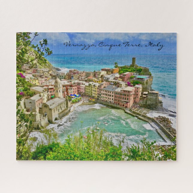 Beautiful Vernazza, Italy Jigsaw Puzzle (Horizontal)