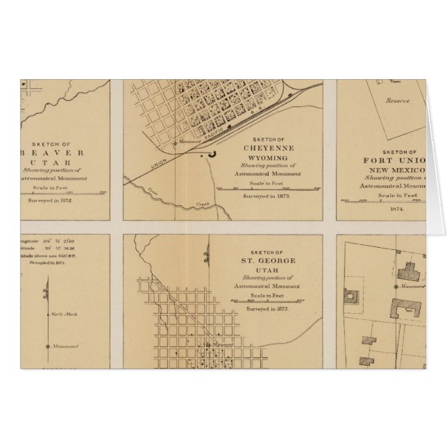 Beaver, Cheyenne, Fort Union, Georgetown (Anverso (Horizontal))