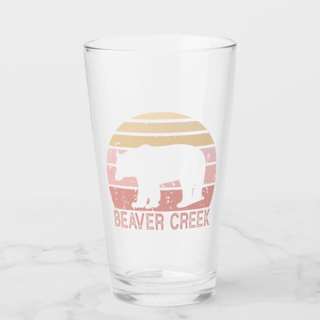 Beaver Creek Colorado Retro Bear (Anverso)