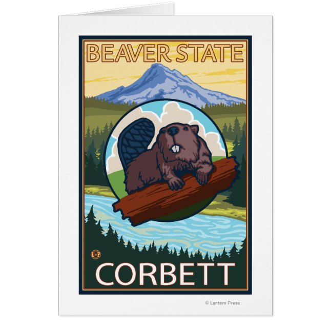 Beaver & Mt. Hood - Corbett, Oregon (Frente)