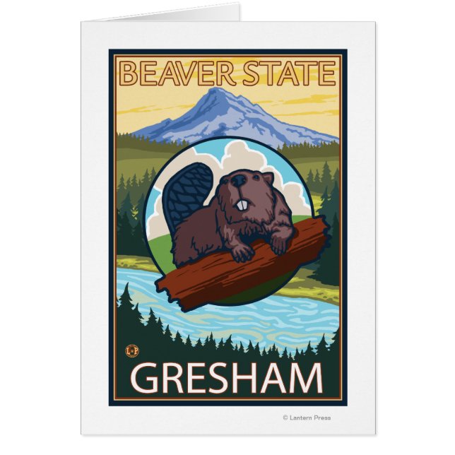 Beaver & Mt. Hood - Gresham, Oregon (Frente)