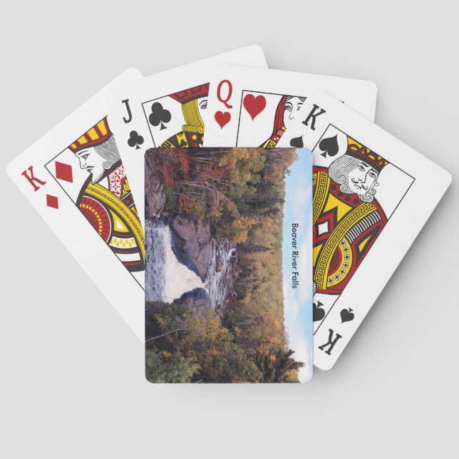 Beaver River Falls jugando cartas (Reverso)