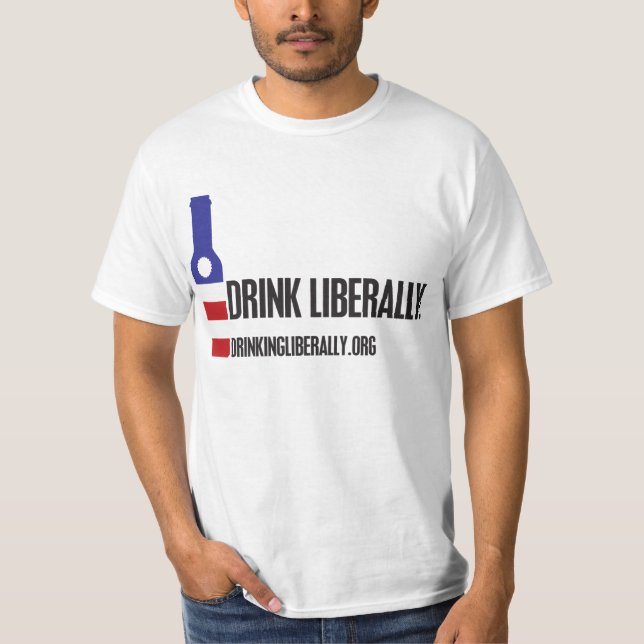 Beba camiseta de los hombres liberales (Anverso)