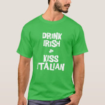 Beba Camiseta Verde Italiana del Beso Irlandés
