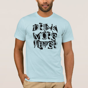 Beba la camiseta de más hombres del agua